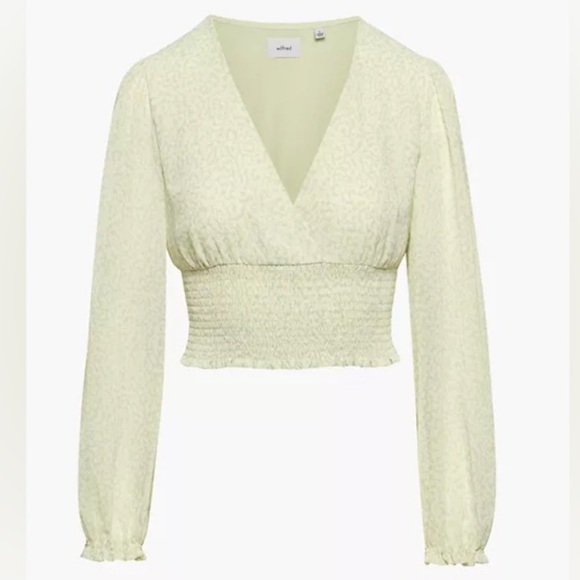 Aritzia Wilfred Blouse - Cream - Picture 1 of 2